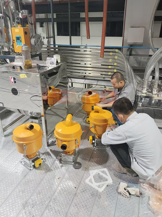 粉體氣力輸送常見(jiàn)的幾種輸送形式